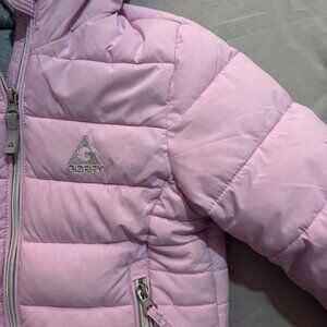 Gerry Girl's Jersey Lined Insulated Puffer Jacket – Size 4T
